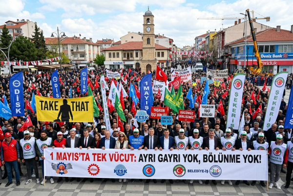 1 MAYIS'TA BÖLÜNMEYİN