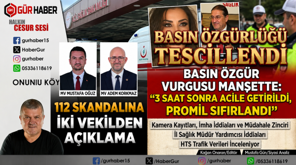 112 SKANDAL HABERİNE SAVCILIKTAN 