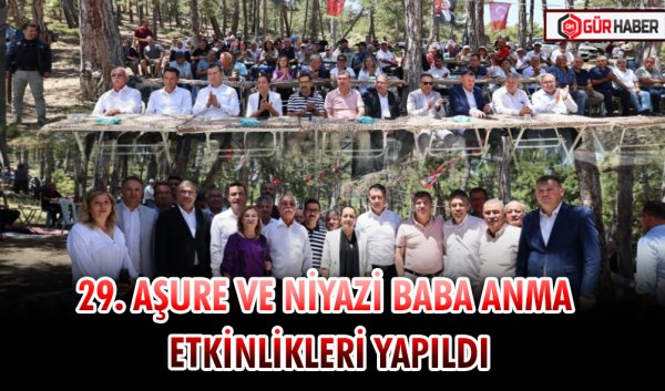 29. AŞURE VE NİYAZİ BABA ANMA ETKİNLİKLERİ YAPILDI