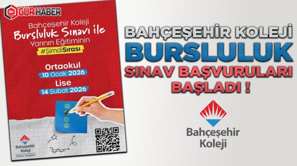 BAHÇEŞEHİR KOLEJİ BURSLULUK SINAV BAŞVURULARI BAŞLADI !
