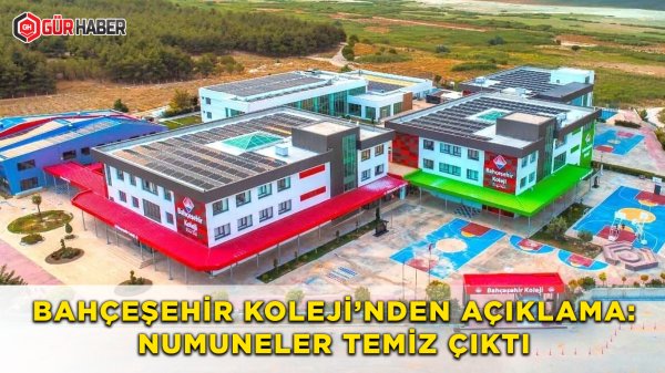 BAHÇEŞEHİR KOLEJİ'NDEN RESMİ AÇIKLAMA: 