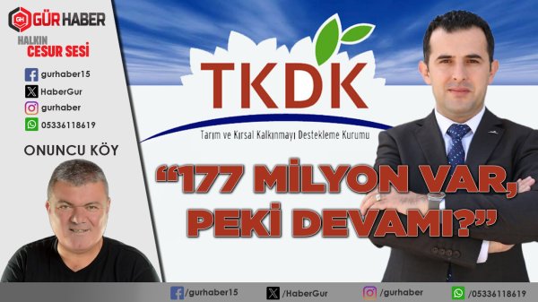 Burdur 177 Milyon TL Destek Aldı, Asıl Soru Gelecek Yıllar