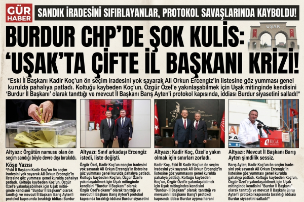 BURDUR CHP İL BAŞKANI KİM? KADİR KOÇ NEDEN BU TİTREYİ KULLANIYOR?