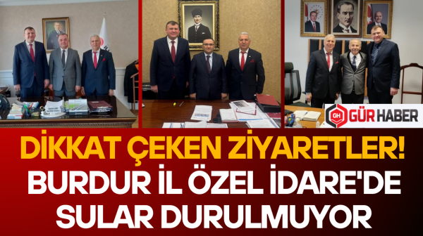 Burdur İl Özel İdare'de Sular Durulmuyor