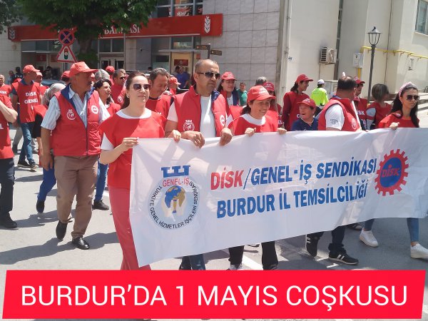 BURDUR’DA 1 MAYIS BAYRAMI