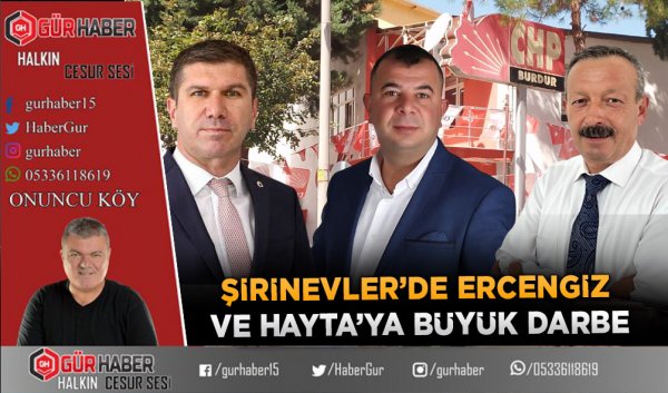 CHP BURDUR’DA ŞOK SONUÇ: DİVARCI RÜZGÂRI ESTİ
