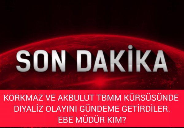 DİYALİZ SORUŞTURMASI YAKINDA BİTECEK.