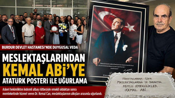 DR KEMAL ABİYE VEDA ETKİNLİĞİ