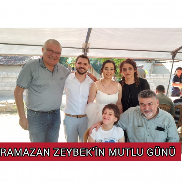 DR RAMAZAN ZEYBEK'İN MUTLU GÜNÜ 