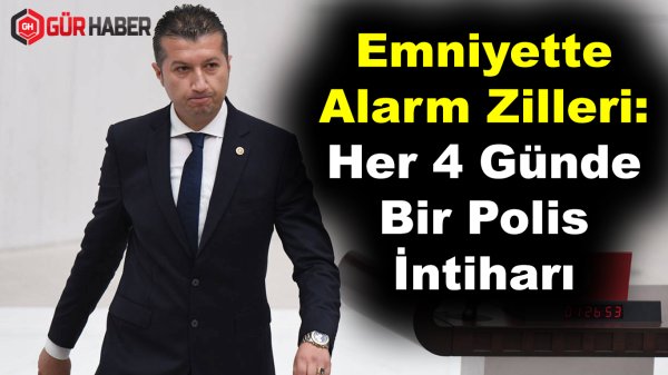 Emniyette Alarm Zilleri: Her 4 Günde Bir Polis İntiharı