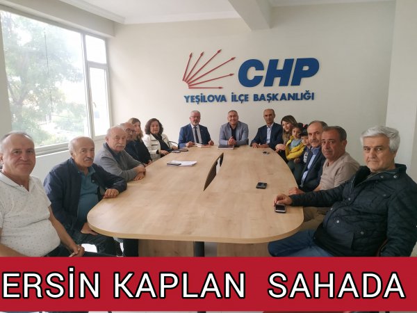 ERSİN KAPLAN SAHAYA İNDİ