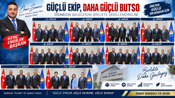 ÖMER SEMERCİ: GENÇ DİNAMİK BİR YÖNETİMLE OY İSTİYORUZ