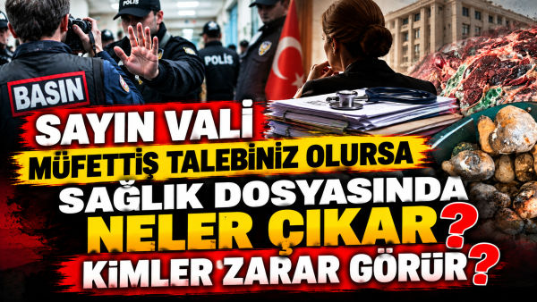 SAĞLIK DA MÜFETTİŞ GELECEK Mİ? GAZETECİ ENGELİ 112 NİN ALTINDAN NE ÇIKACAK?