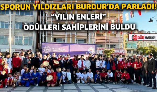 SPORUN YILDIZLARI BURDUR'DA PARLADI! 