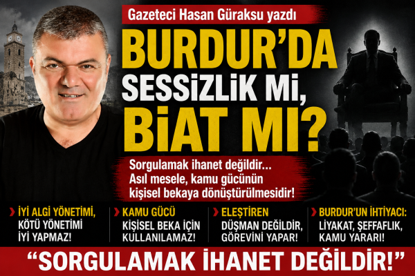 SUSTURULMAYA ÇALIŞILAN GAZETECİ, KANAAT İNSANI DEĞİL HALKIN KENDİSİDİR