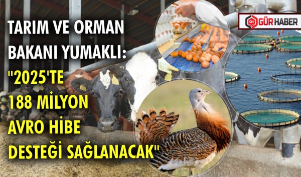 TARIM VE ORMAN BAKANI YUMAKLI: 