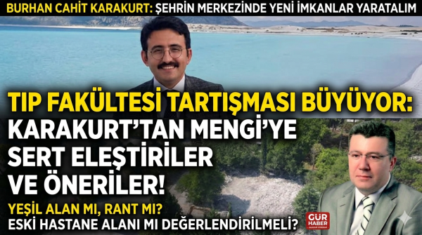 TIP FAKÜLTESİ YERİ TARTIŞMASI ALEVLENDİ