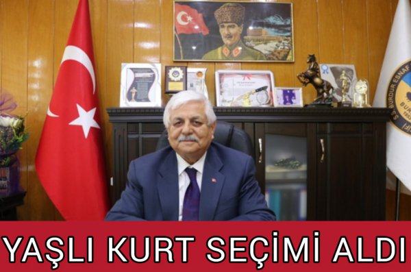 YAŞLI KURT RECEP KALKAN SEÇİMİ ALDI