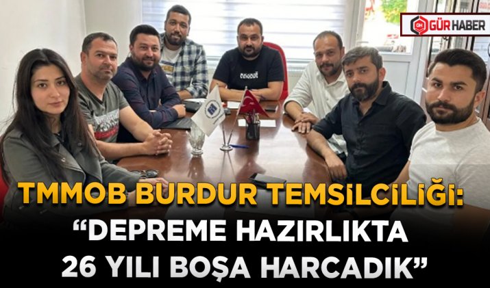 TMMOB BURDUR TEMSİLCİLİĞİ: 