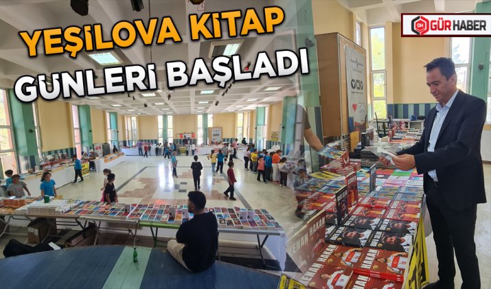 YEŞİLOVA KİTAP GÜNLERİ BAŞLADI