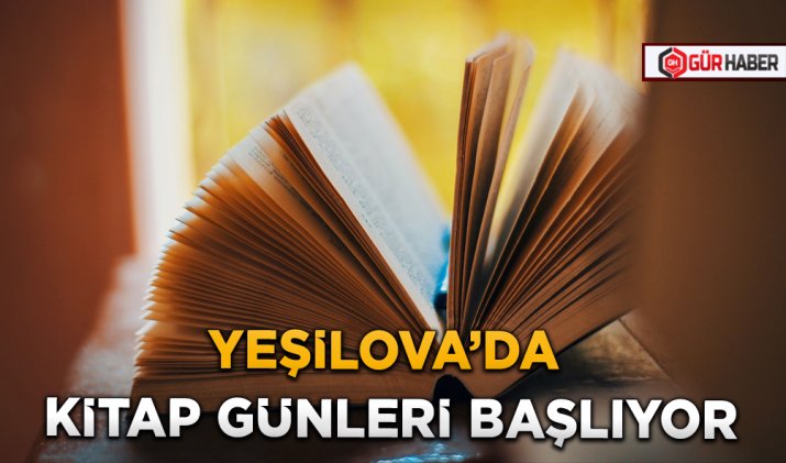 YEŞİLOVA’DA KİTAP GÜNLERİ BAŞLIYOR