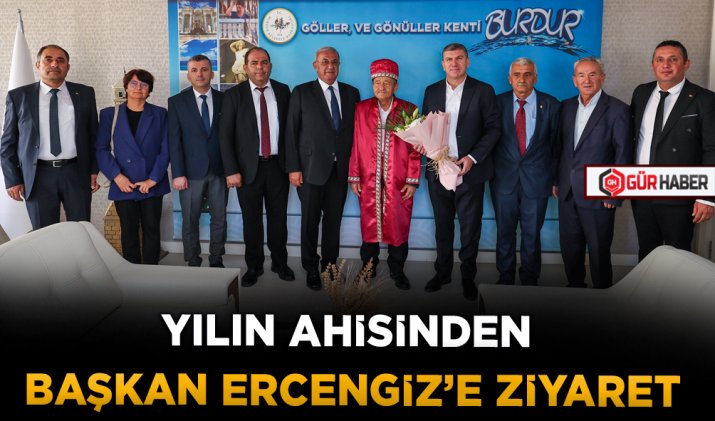 YILIN AHİSİNDEN BAŞKAN ERCENGİZ’E ZİYARET
